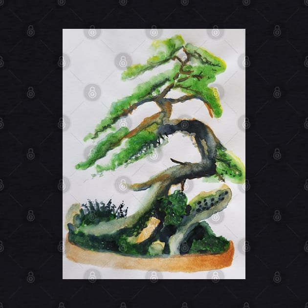 Bonsai by teenamarie23art